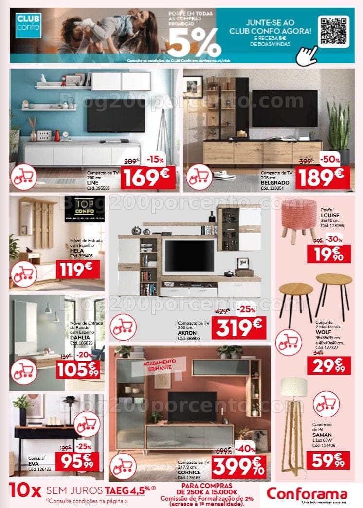 Antevisão Folheto CONFORAMA Promoções de 26 março a 29 abril